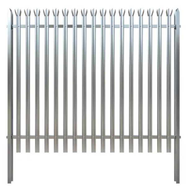 Quality Highway Rot Proof Metal Palisade Fencing Galvanized Steel 6m Height wholesale