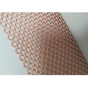 0.05mm 6m Red Copper Expanded Metal Sheet 100 Mesh