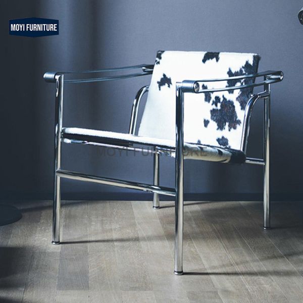 Accent Custom Leather Arm Chair Modern Luxury Single Sofa Occasional Chair Living Room Furniture Comfortable Seating