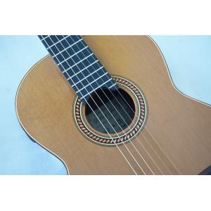 Yulong Guo Handmade Double Top Classical Guitar Model Chamber String Scale 650mm