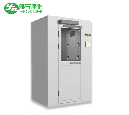 New Condition Stainless Steel Air Shower Room for 2-4 People with Dimensions 1290*2000*2050mm