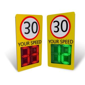 150M Detection Solar LED Radar Speed Sign with Wireless Communication