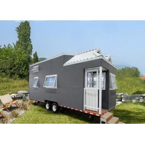 Light Steel Frame Tiny Home On Wheels With Trailer For Airbnb