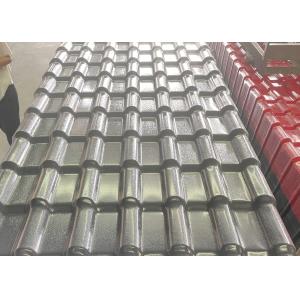 Corrosion Resistance Synthetic Resin Roof Tile Color Lasting 219mm Pitch
