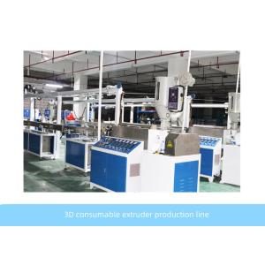 PLC Control 380V PLA Extruder Cable Extrusion Line With 3D Printing