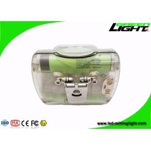 GLC-6S 348lum 4.2W LED Miners Cap Lamp Transparent 6.8Ah Panasonic Battery