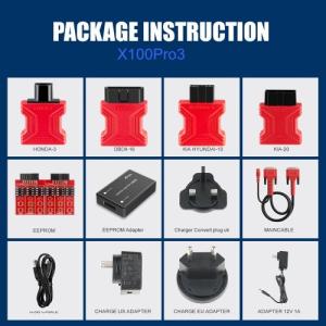 XTOOL X100 Pro3 Professional Auto Key Programmer Add EPB, ABS, TPS Reset