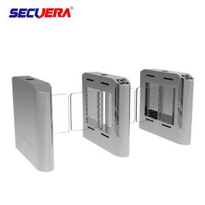 Flap Security Turnstile Gate Face Recognition Flap Barrier 3 Years Warranty