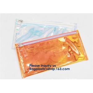 Transparent Clear PVC Slider Zipper Bag Plastic Bag With Zipper,Eco-friendly