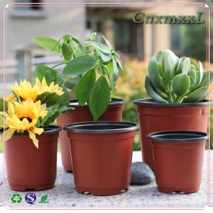 Light and soft black/double-color flower pot cane shoots seedling nutrition pot