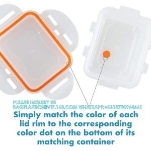 Stackable Wholesale Kitchen Microwavable Airtight High Borosilicate Lunch Box