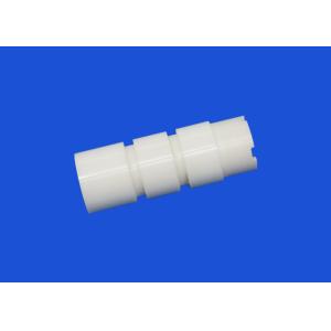 Thick Zirconia Ceramic Threaded Rod With Internal Thread Machined