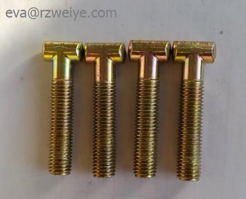 German half coupler M14 81mm 8.8 grade zinc plated T- BOLT