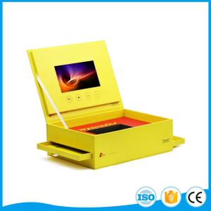 7 Inch Tft Color Screen Lcd Video Business Cards / Video Booklets Built In
