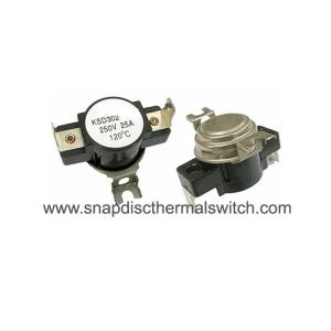 250VAC 25A KSD302 Snap Action Temperature Switch