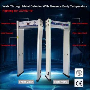 Infrared Walkthrough Metal Detectors Temperaturer Sensor Testing UB500 UNIQSCAN