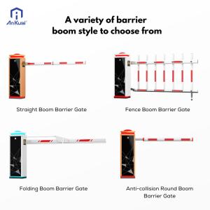 DC24V Brushless Motor Boom Barrier Gate with Thermal Protection & Anti-Smash