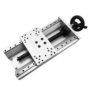 Cheap Up And Down Lifting Manual Linear Stage Module Slide With Position Display for sale