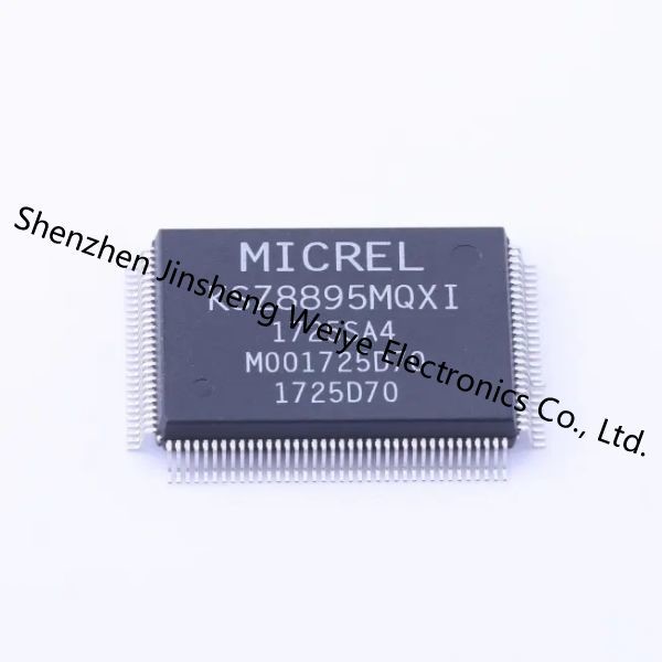 KSZ8895MQXI-TR Integrated 5-Port 10/100 Managed Ethernet Switch with MII/RMII