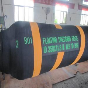 Marine Rubber Floating Dredge Hose / Suction And Discharge Hose Large Diameter