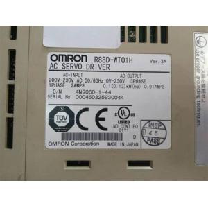 OMRON R88D-GT01H SERVO DRIVER 1.16A 240V LOAD 100 W Analog/Pulse input type
