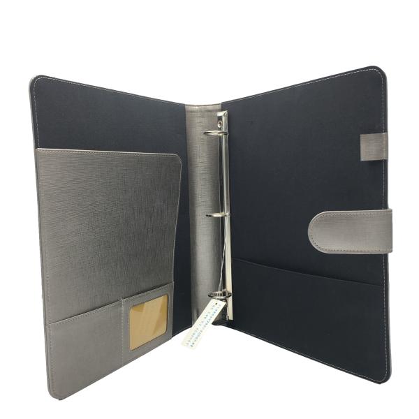 Leather 6 Ring Binder Customize Office 100gsmwall Hanging File Folders A4 210