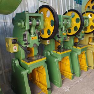 12T Small Power Press Machine , 130mm CNC Hydraulic Plate Punching Machine For