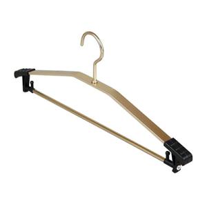 China Aluminium Hanger for Customized Coat or Skirt hanger with plastic Clips on sale