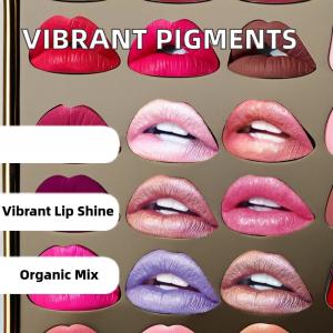 Customizable Lipstick Pigment Liquid Lip Gloss Pigment Liquid Red Color Paste