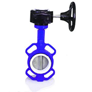 Cheap Metal Lever Cast Iron Body Wafer End Type Dn50 Butterfly Valve for sale