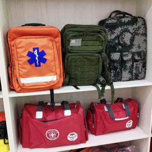 Earthquake Rescue Backpack Travel First Aid Kit For Camping Hiking Fire