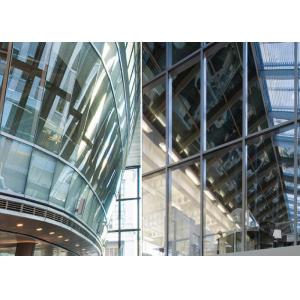 Energy Conservation Stainless Steel Curtain Wall No Fading Various Type