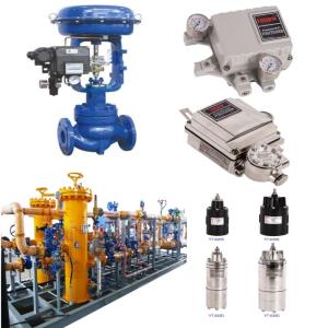 Azbil Pneumatic Control Valve Pressure Ranges PN1.6MPa To 42MPa