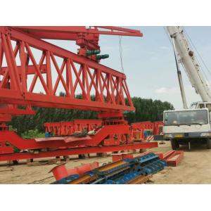 Cheap JQJ 100t bridge erecting machine, double beam truss bridge erecting machine crane and electric travelling crane made in for sale
