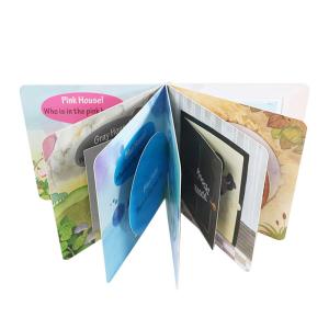 Children's Photo Board Book Printing Enlightenment Cognitive Puzzle Picture Book