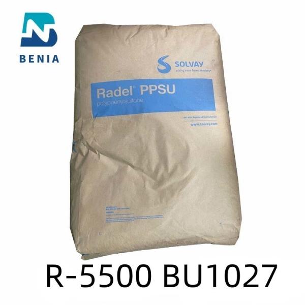 Solvay PPSU Radel R-5500 BU1027 Polyphenylsulfone Resin Engineering Plastic