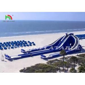 High Quality Large Inflatable Water Slide Huge Triple 3 Lane Inflatable Water