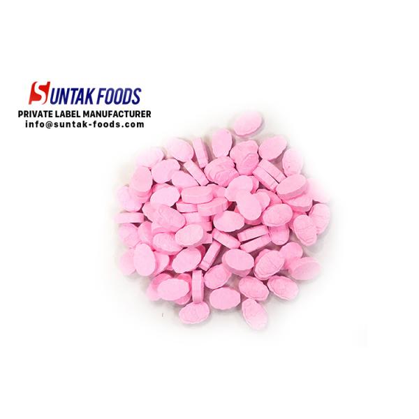 Low Sugar Bulk Candy , Antioxidants Watermelon Flavor Fruit Tablets