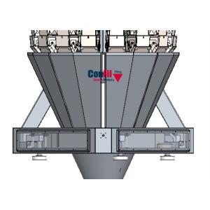 Multihead Weigher Packing Machine for Sausage Packaging System with Traysealer