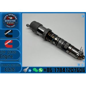 Genuine Injector QSK60 Injector 4326780 4326781 for Construction Machinery