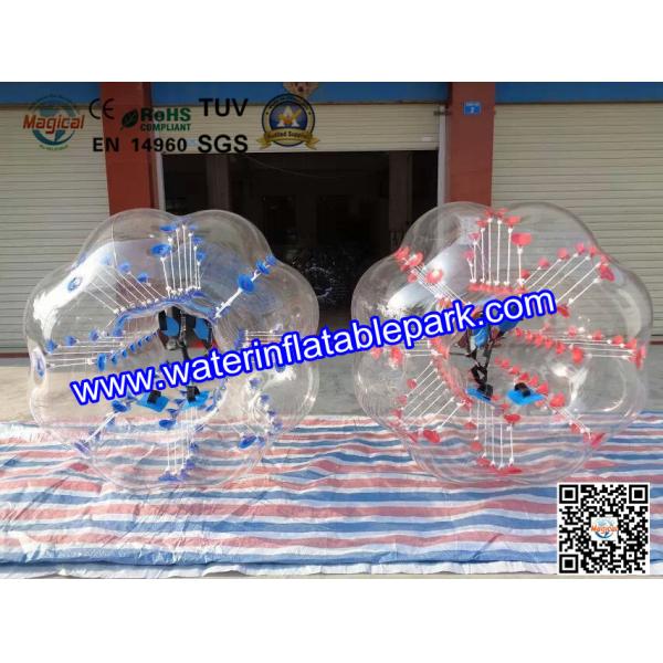 Colorful PVC Tarpaulin Air Tight Inflatable Body Bumper Ball