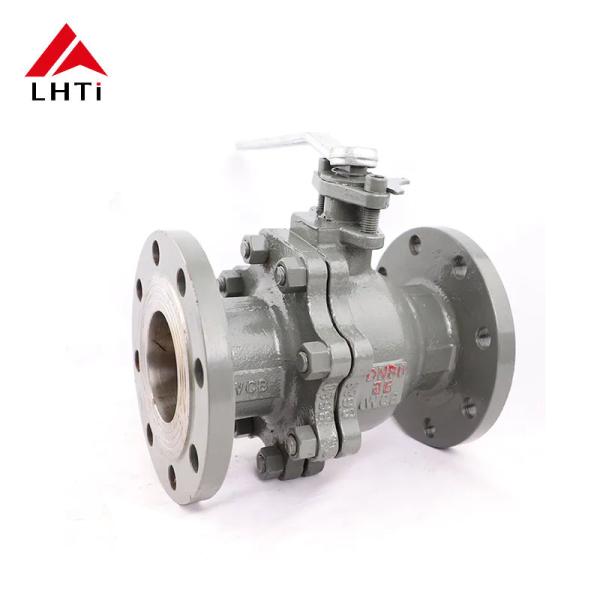 ANSI Class 150 Gr5 Titanium Ball Valve with Full Port and Bi-directional Flow