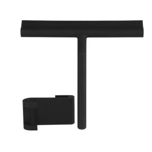 small black Shower squeegee silicone floor wiper squeegee glass cleaning wiper