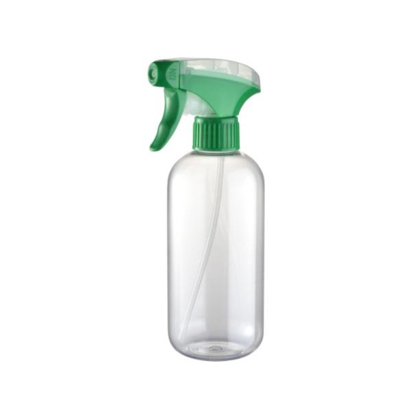 Highly OEM/ODM 400ml Transparent Bottle with Spray Gun Made In Collar Material