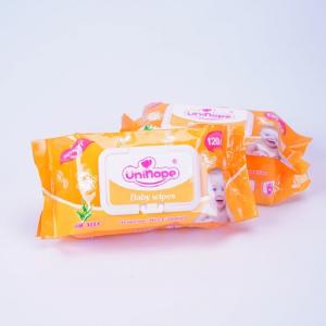 China Single Packing Face Tissues ISO Certified Natural Fabric Biodegradable Baby Wet Wipes on sale