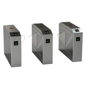 RFID Access SS316 Flap Barrier Turnstile For Metro Station