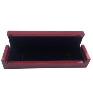 Custom Lacquered Wood Jewelry Box High Glossy Wooden Bracelet Box