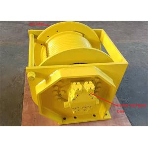 Alloy Steel 8.2t Hydraulic Crane Pulling Winch With Band Brake And Encoder