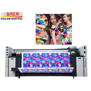 China Roll To Roll 3.2m Digital Piezo Flag Fabric Plotter on sale
