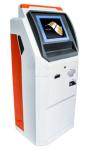 High Resolution Multi Function Kiosk With Cash And Coin Acceptor / Dispenser